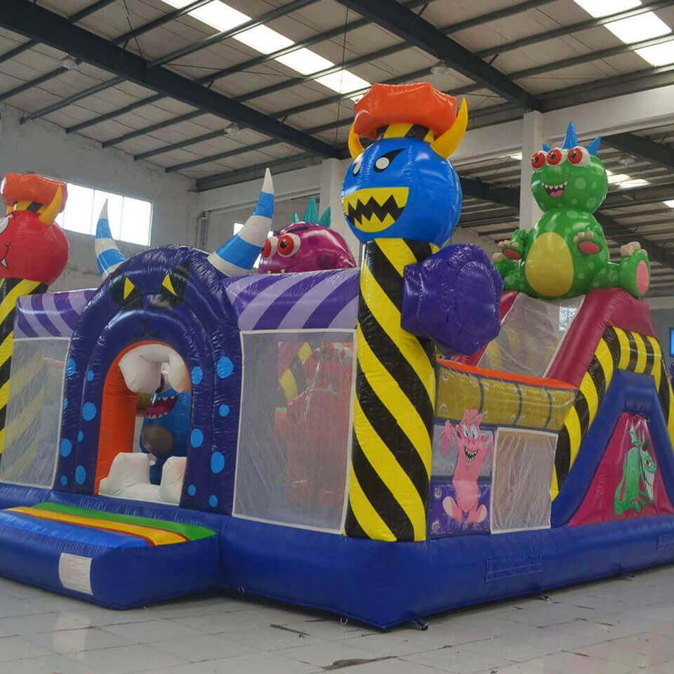 Monster Maze Bouncy Castle